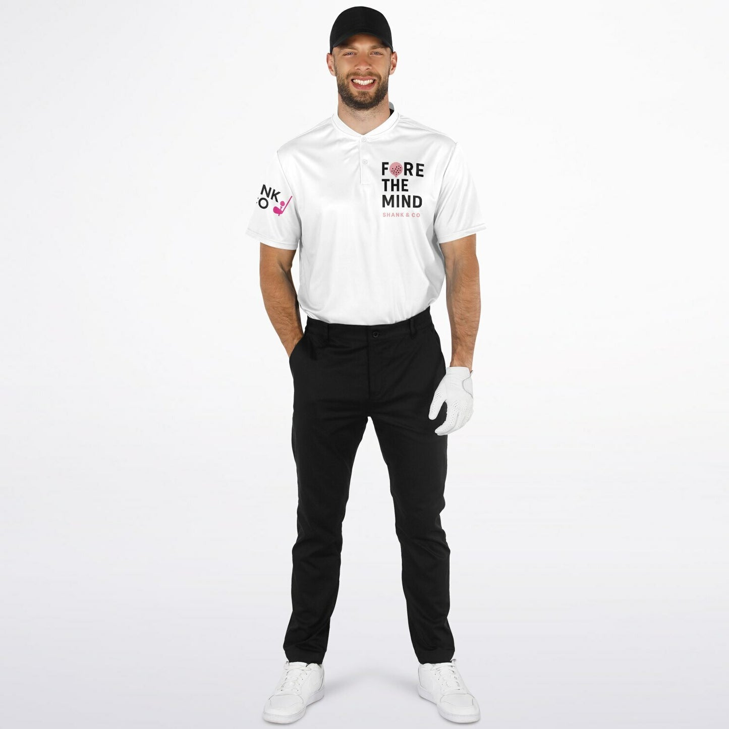 Blade Collar Polo Shirt - AOP