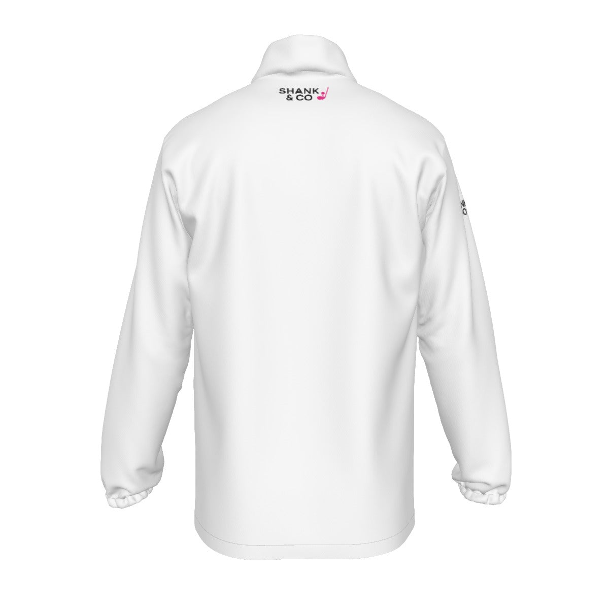 FORE The Mind White Windproof Quarter-Zip Jacket
