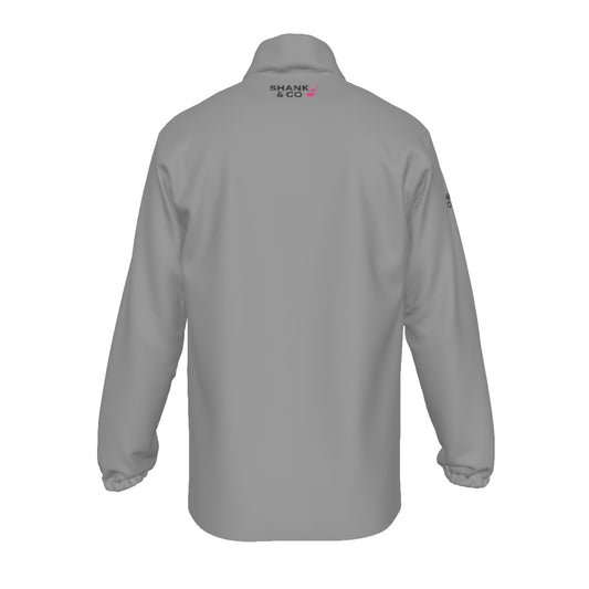 FORE The Mind Grey Windproof Quarter-Zip Jacket