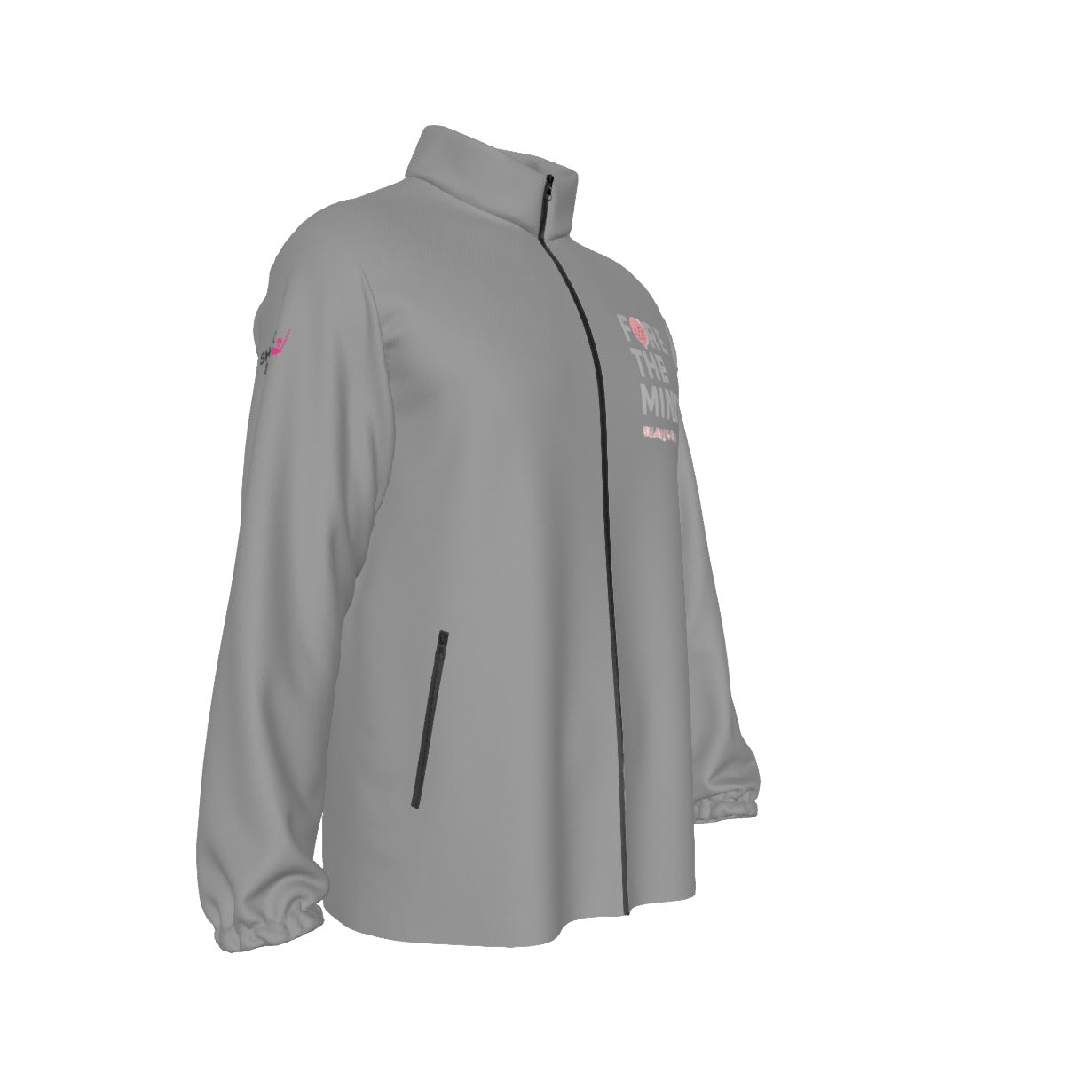 FORE The Mind Grey Windproof Quarter-Zip Jacket