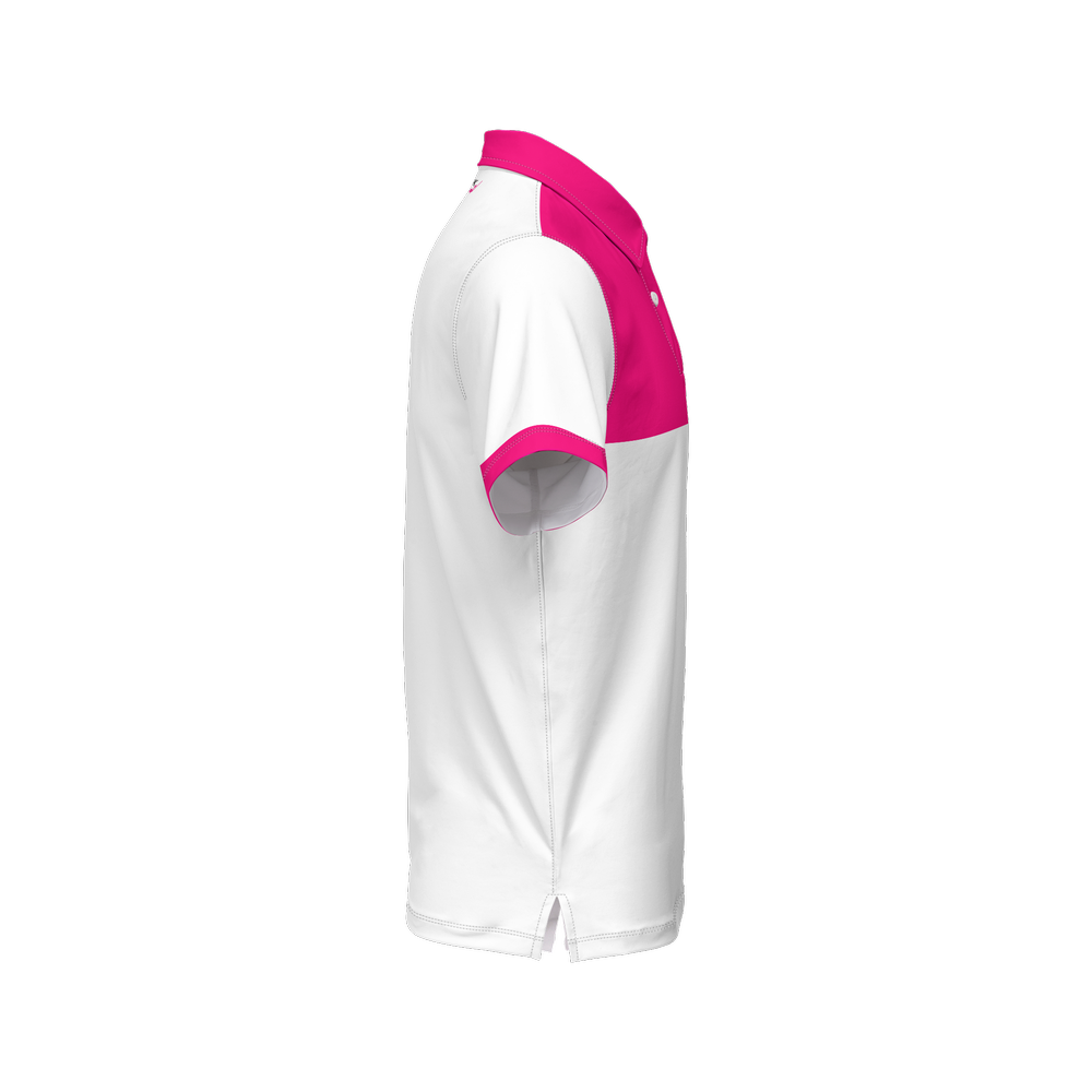Men's "FORE The Mind"  Polo Shirt in Pink