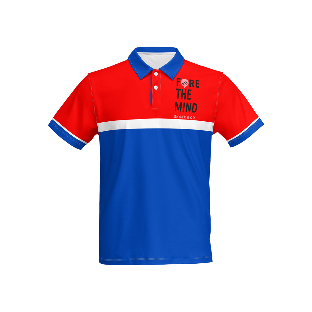 Men's "FORE The Mind"  Polo team USA Ryder cup limited edition
