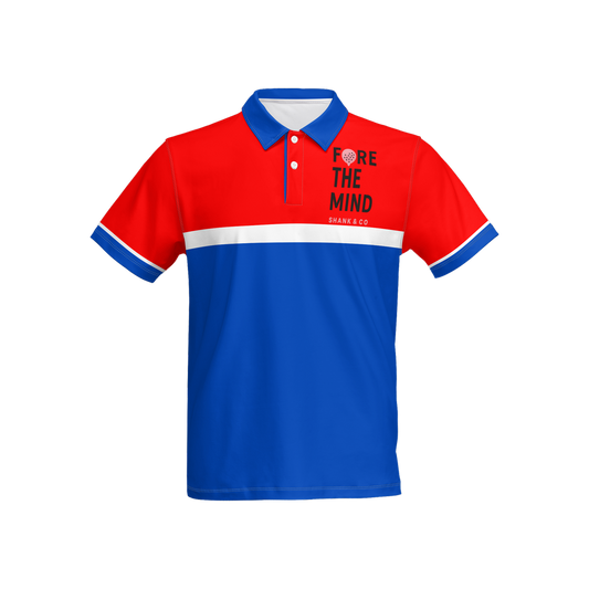 Men's "FORE The Mind"  Polo team USA Ryder cup limited edition